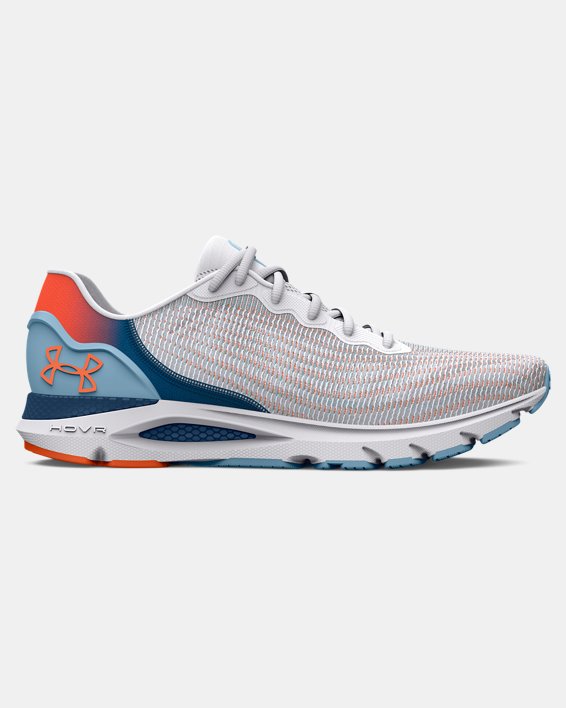 Men's UA HOVR™ Sonic 6 Breeze Running Shoes in White image number 0